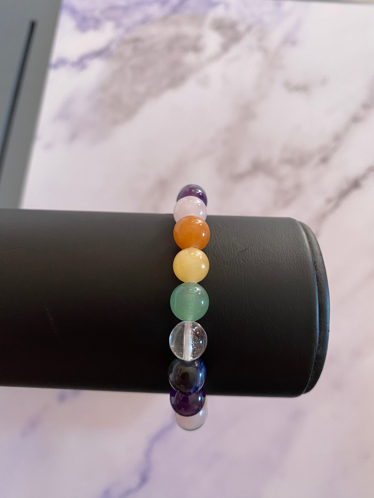 Chakra Gemstone Stretchy Bracelet