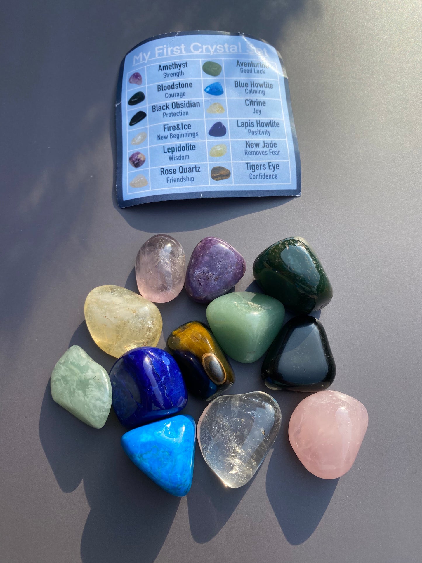 First crystal kits