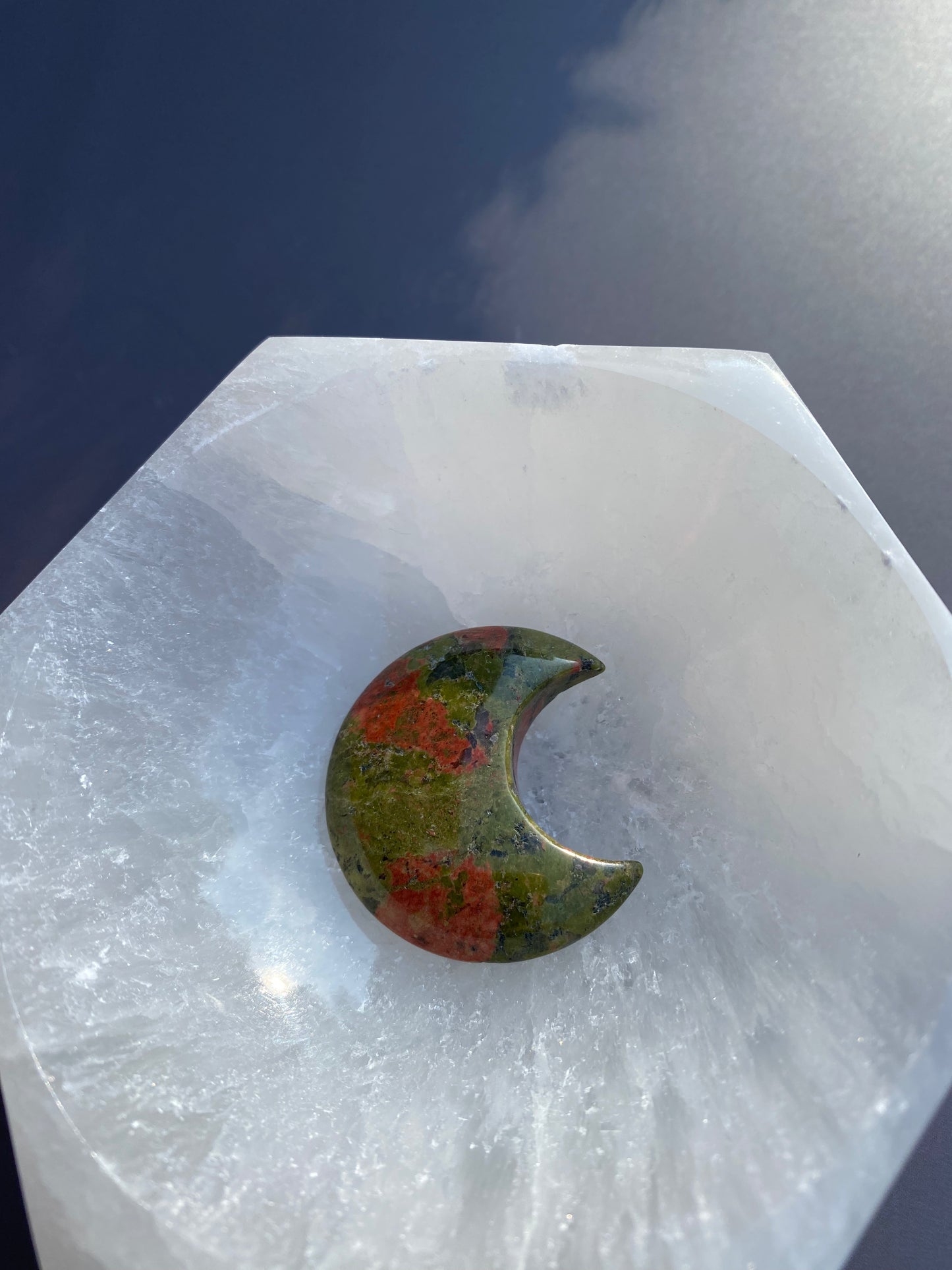Unakite Moon