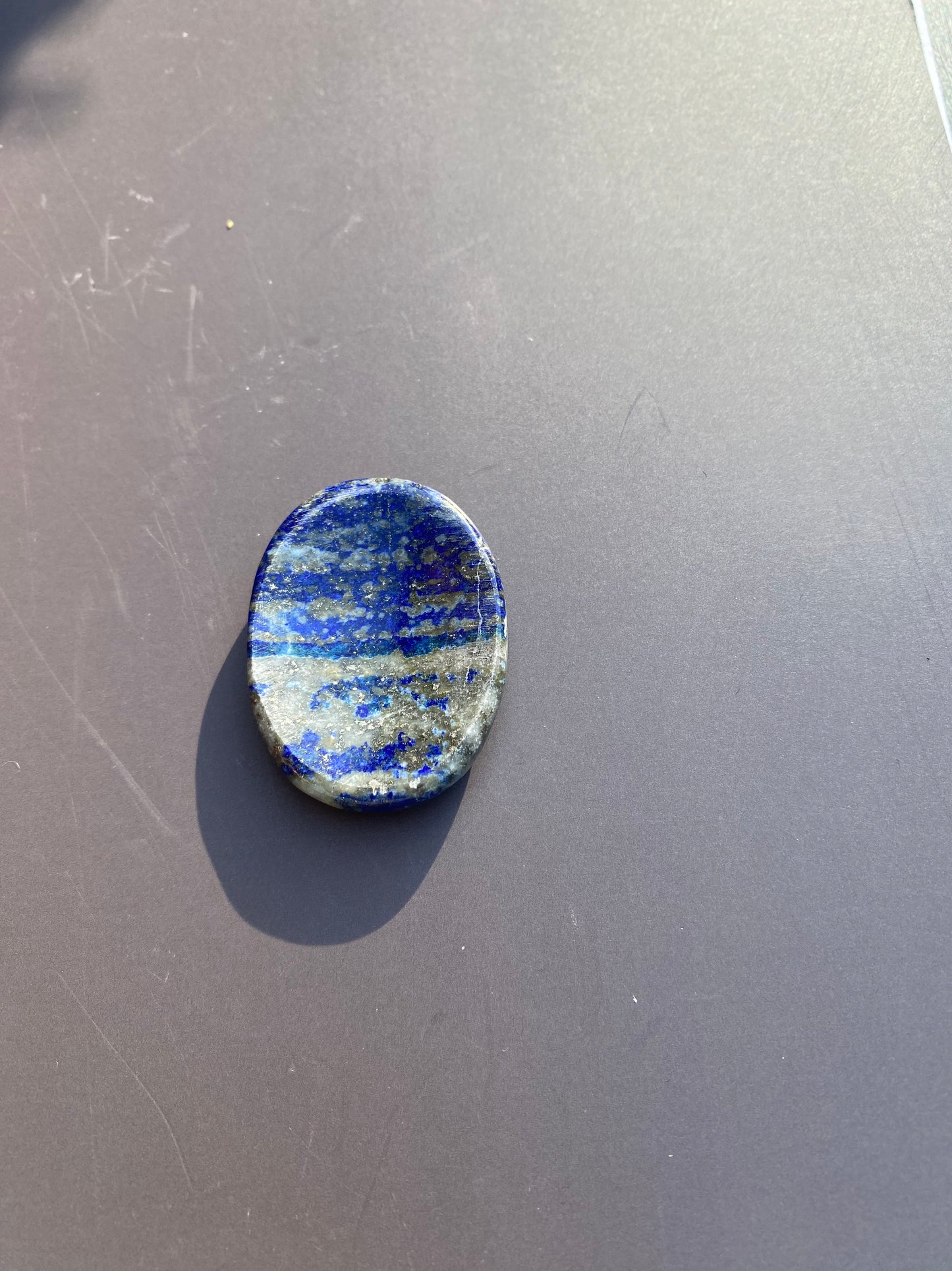 Lapis Lazuli Worry/Thumb Stone