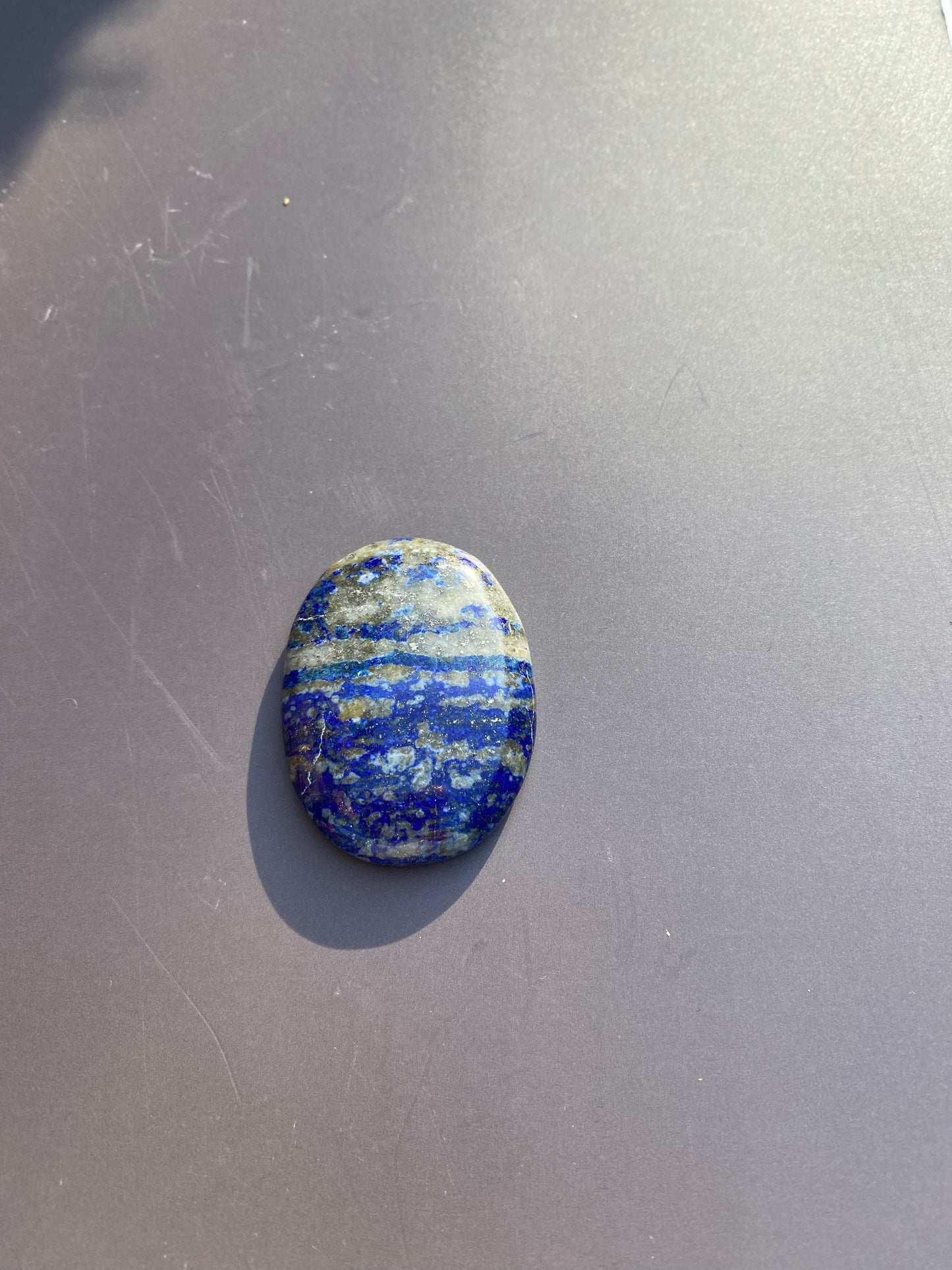 Lapis Lazuli Worry/Thumb Stone