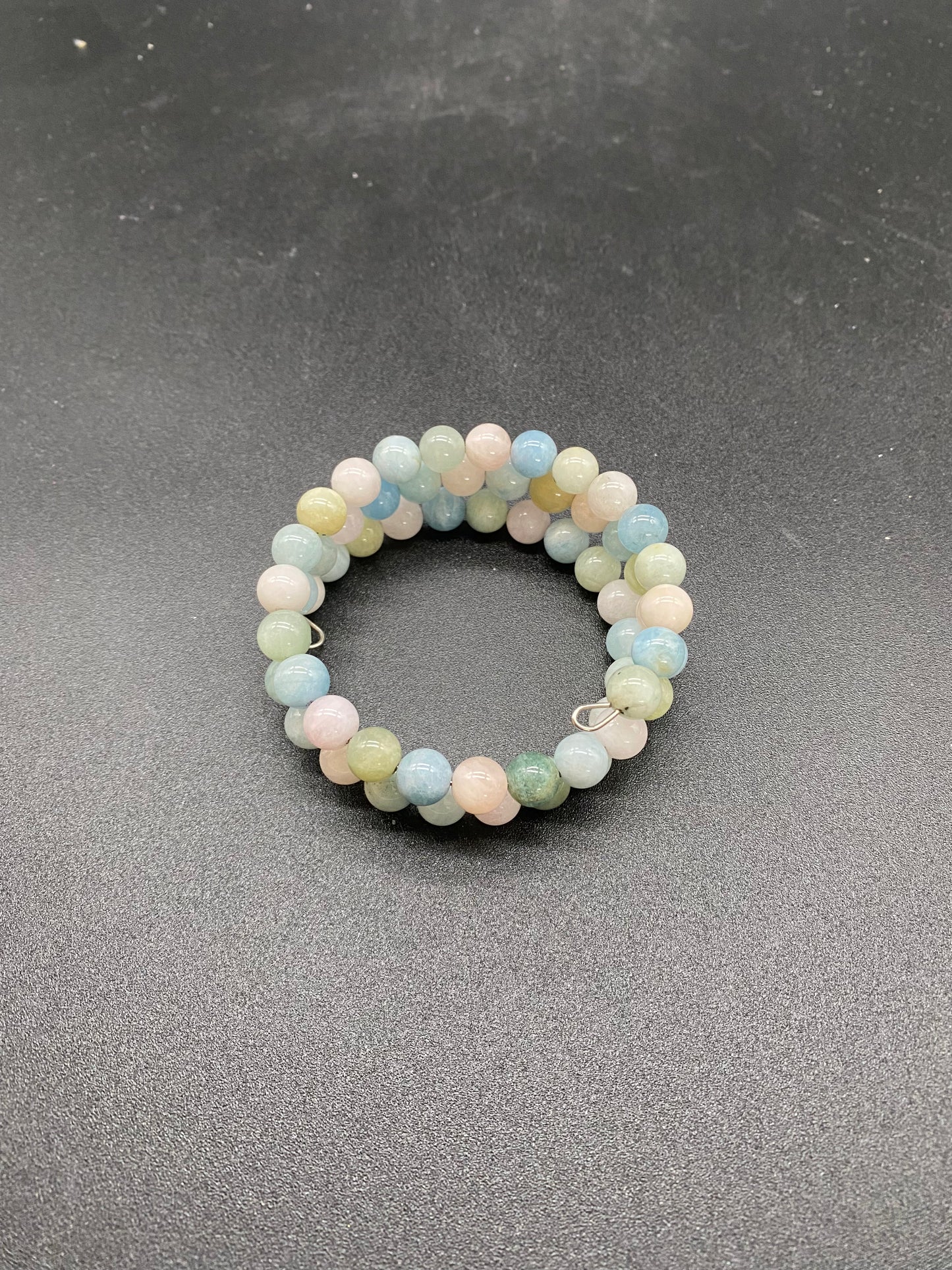 Beryl Memory Wire Bracelet
