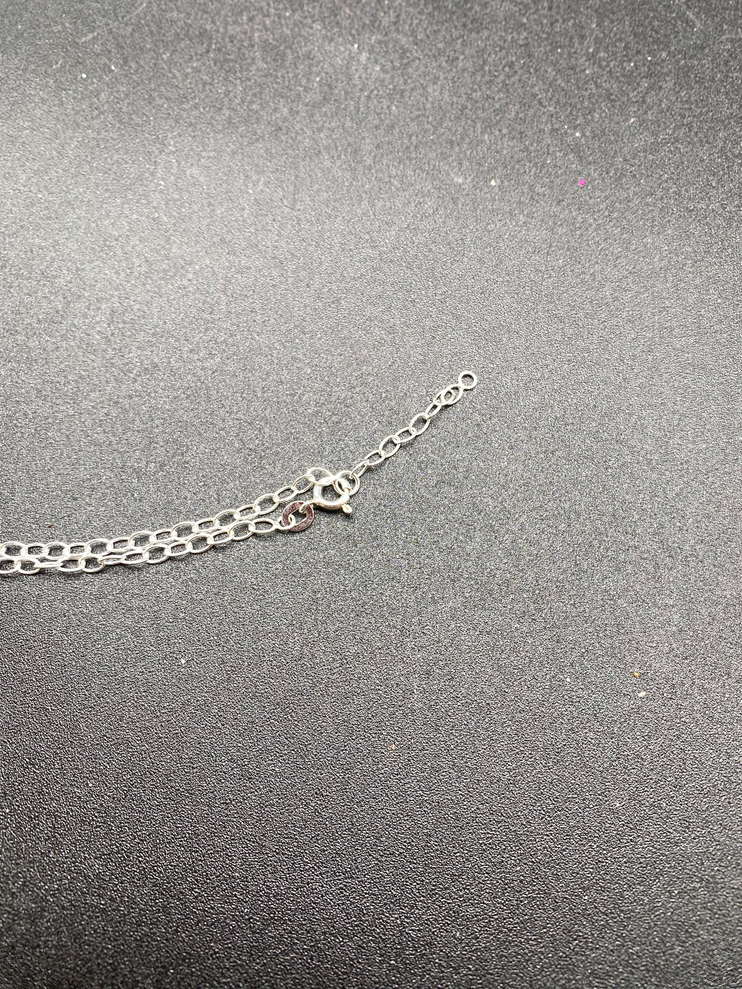 Sapphire & Sterling Silver Star Charm Bracelet