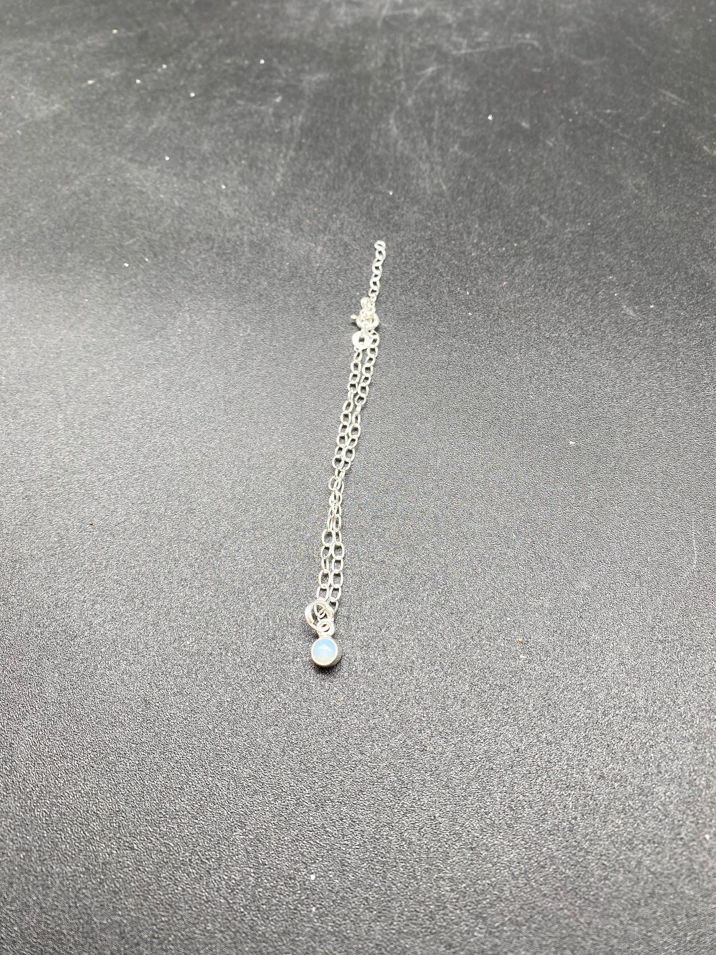 Ethiopian Opal & Sterling Silver Charm Bracelet