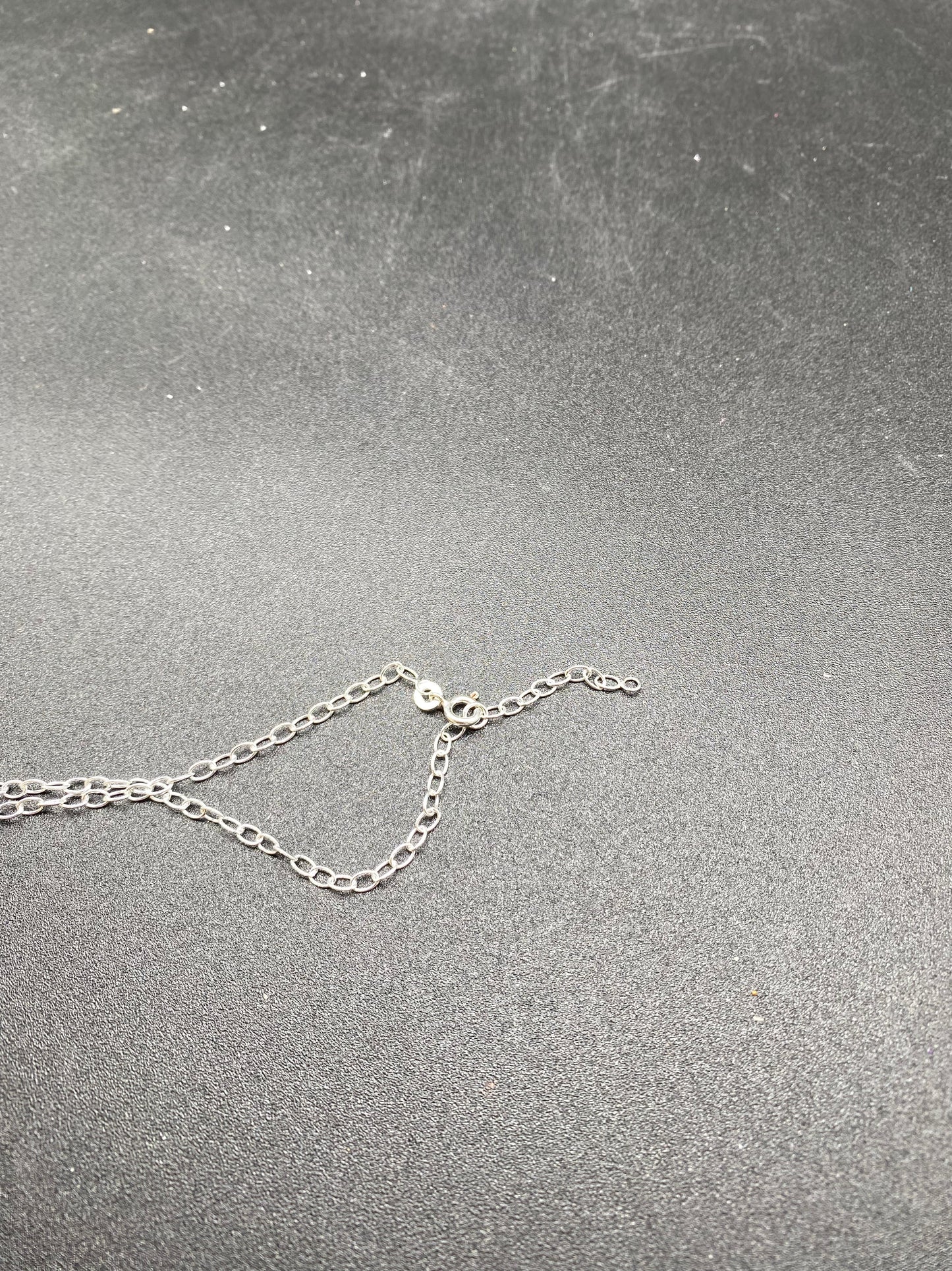 Ethiopian Opal & Sterling Silver Charm Bracelet