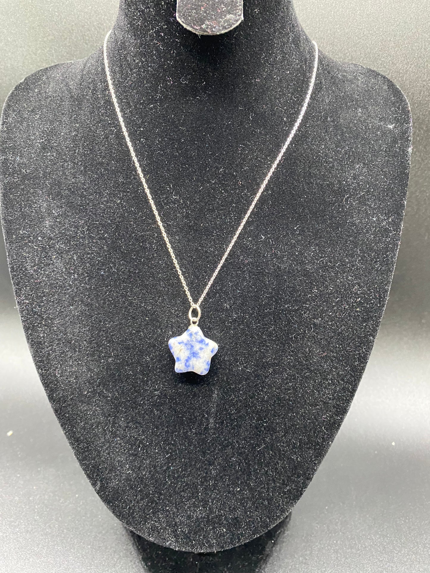 Sodalite Star Sterling Silver Necklace