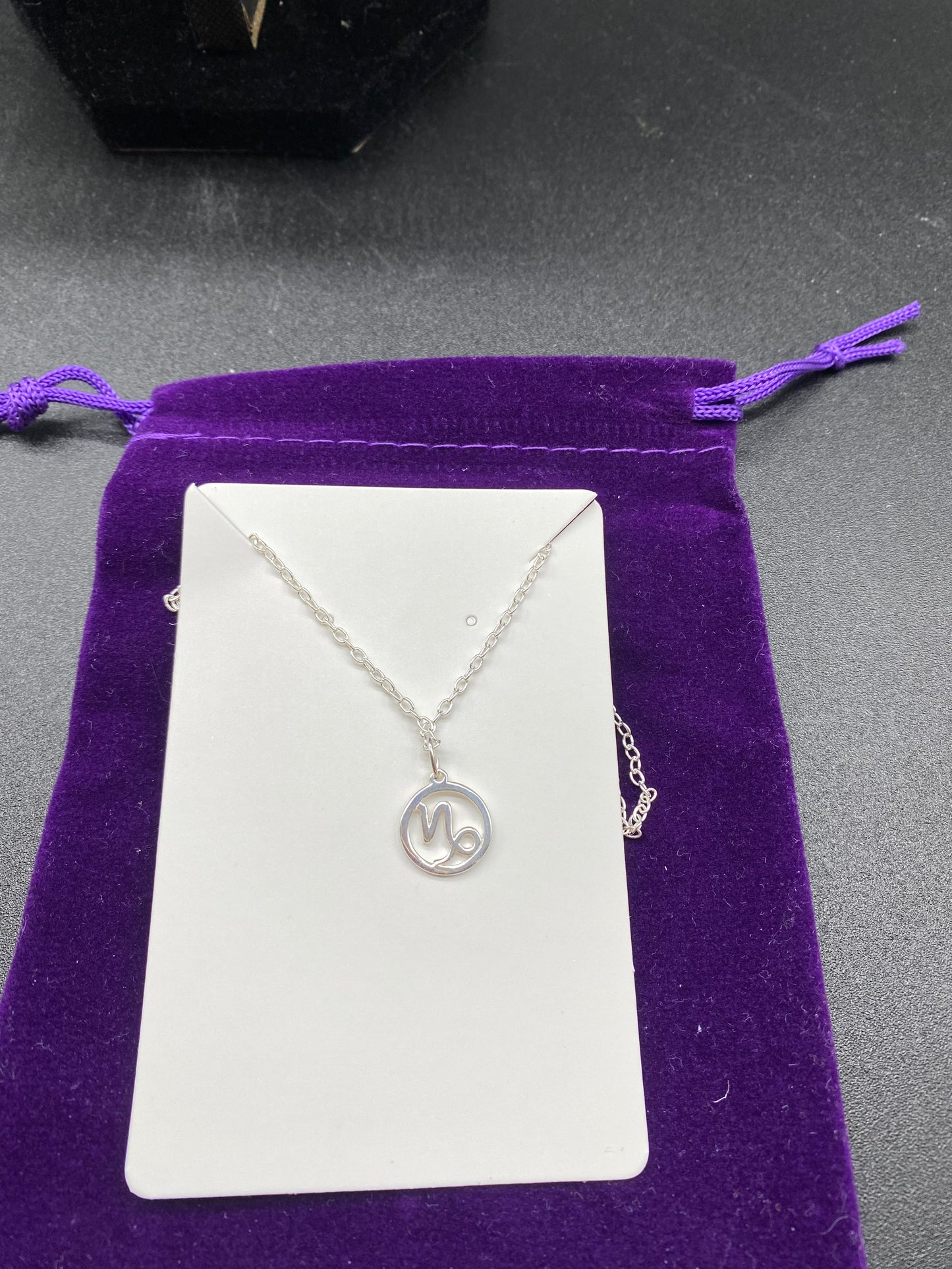 Capricorn Zodiac 925 Sterling Silver Necklace – Minimalist Star Sign Pendant