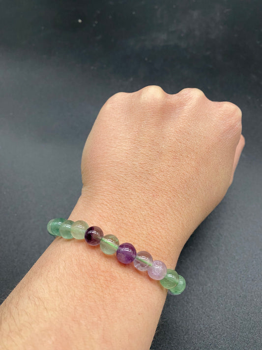 Fluorite Stretchy Bracelet