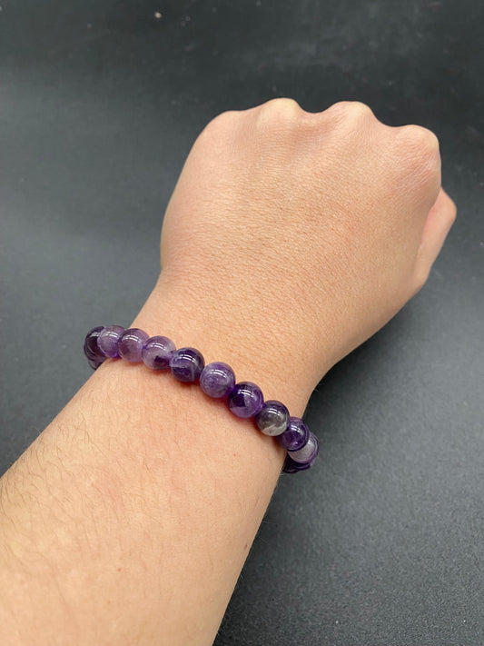Amethyst Stretchy Bracelet